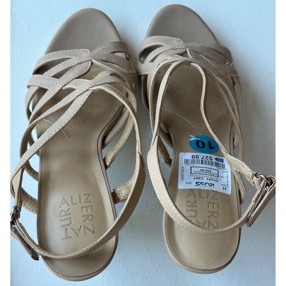 Light Brown Tan Colored High Heeled Dress Shoes Women's Size 10M (NWT-READ) - Picture 3 of 16